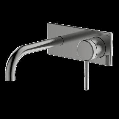 Abey Poco Wall Set 165mm Gun Metal 6B-Ws165-Gm - Burdens Plumbing