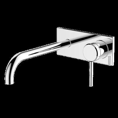 Abey Poco Wall Set 220mm Chrome 6B-Ws220 - Burdens Plumbing