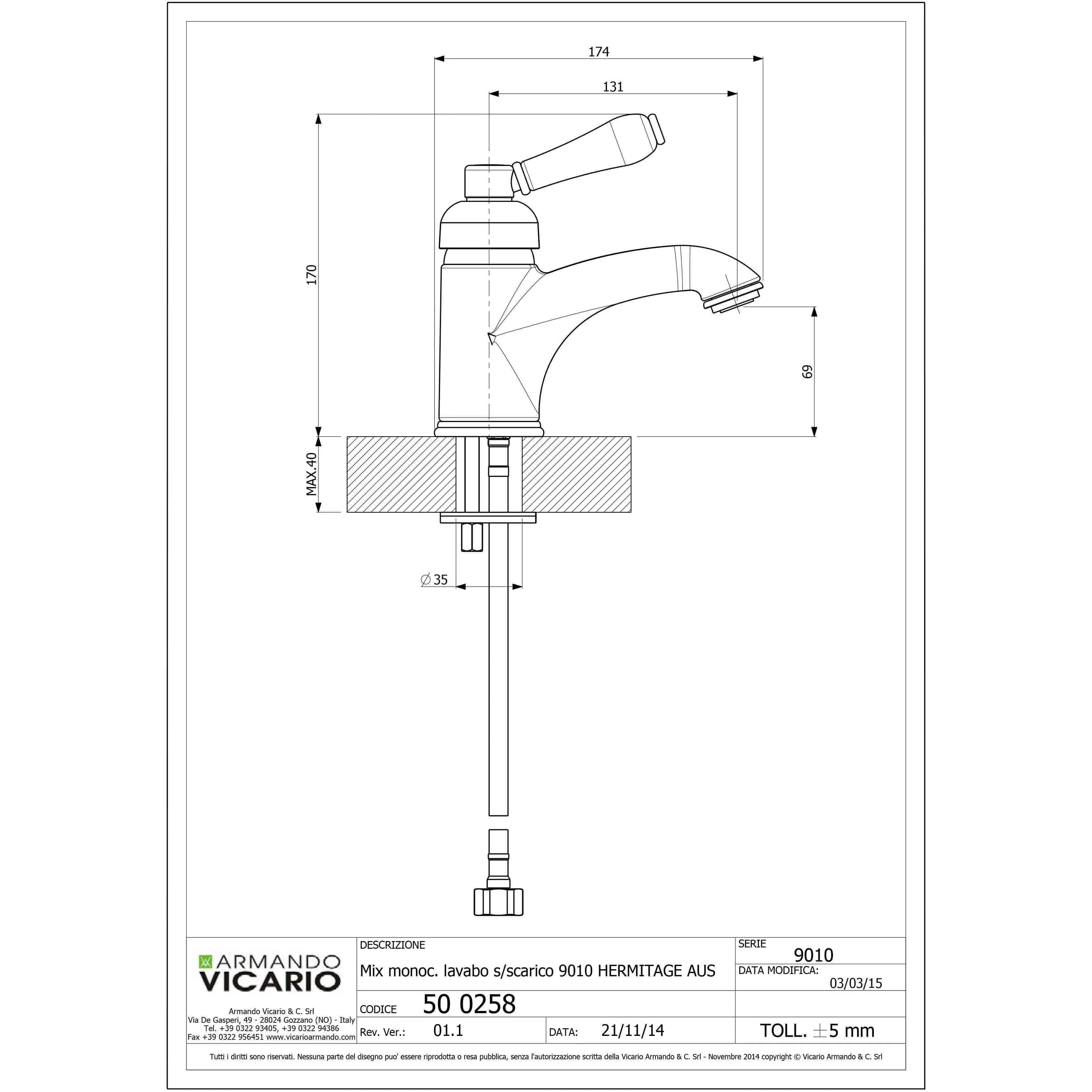 Abey Provincial Single Lever Basin Mixer Porc Handle B/Nickel - Burdens Plumbing