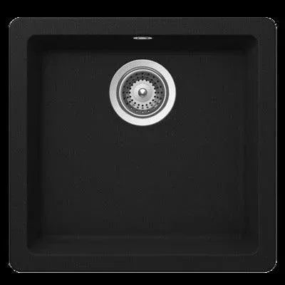 Abey Schock Quadro Onyx Single Bowl Sink Qn-100Sb - Burdens Plumbing