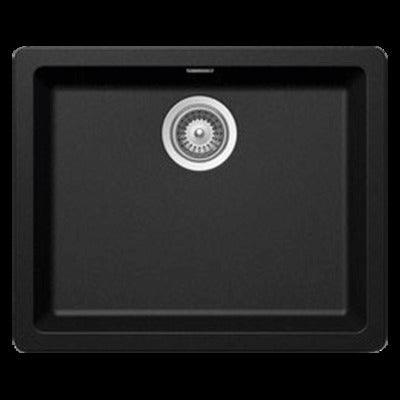 Abey Schock Soho Large Single Bowl Sink Magma N120B - Burdens Plumbing