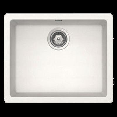 Abey Schock Soho Large Single Bowl Sink Polaris N120W - Burdens Plumbing