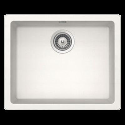 Abey Schock Soho Small Single Bowl Sink Polaris N100Sw - Burdens Plumbing