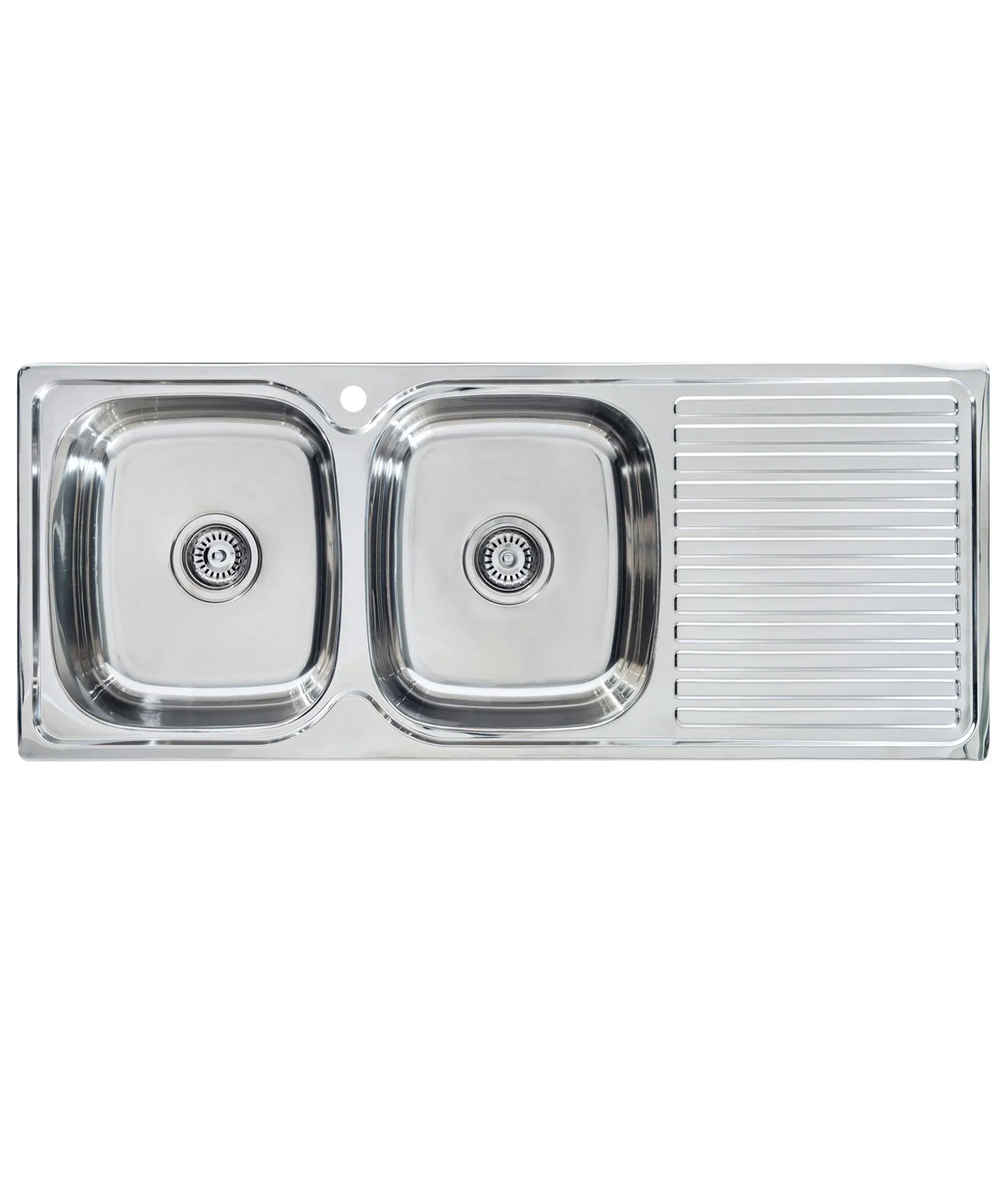 ACERO STAINLESS STEEL SINK LEFT HAND DRAINER 1200 X 480 - Burdens Plumbing