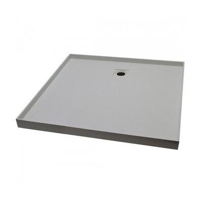 Akril Tile Tray Rear Outlet 900mm X 900mm 54700 - Burdens Plumbing