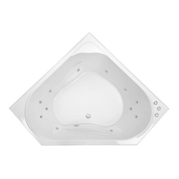 Angelique 1295 Santai 12 Jets White(Decina P#:An1295San12Jw) - Burdens Plumbing