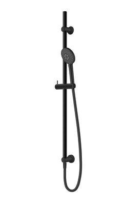 Aquas Neu 2.0 Single Rail Shower Matte Black Ba0425Mb - Burdens Plumbing