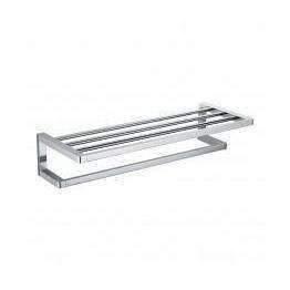 Arcisan Eneo Towel Rack With Rail 60Cm Chrome - Burdens Plumbing