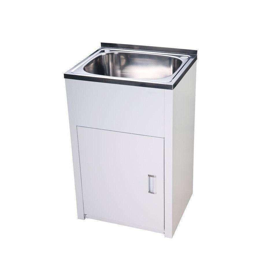 Aspire La Rosa 45 Lt Metal Cabinet And Tub C/W Bypass S/Steel - Burdens Plumbing