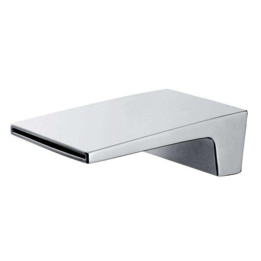 Aspire Matisse Edge Fixed Wall Outlet 180mm Chrome - Burdens Plumbing