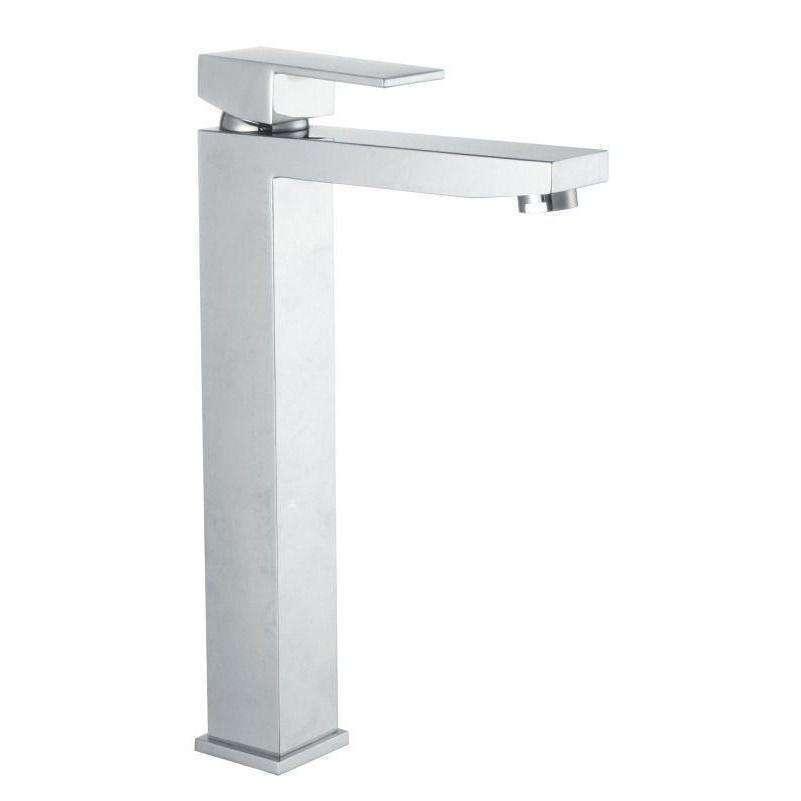 Aspire Unity **Square** Hi Rise Vessel Mixer Chrome - Burdens Plumbing