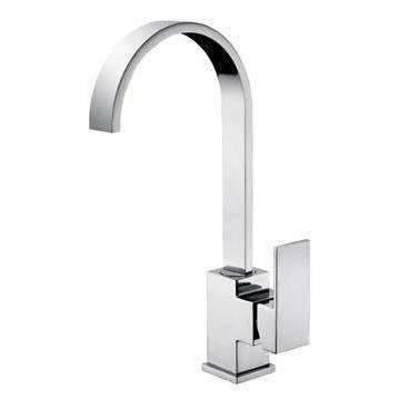 Aspire Unity **Square** Sink/Vessel Mixer Chrome - Burdens Plumbing