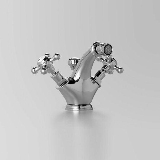 Astra Walker Bidet Mixer With 32mm Pop Waste - Chrome - Burdens Plumbing