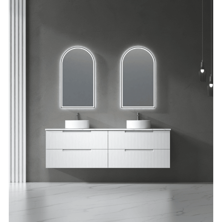 Aulic Canterbury Arch Led Mirror 500X900X30mm - Burdens Plumbing