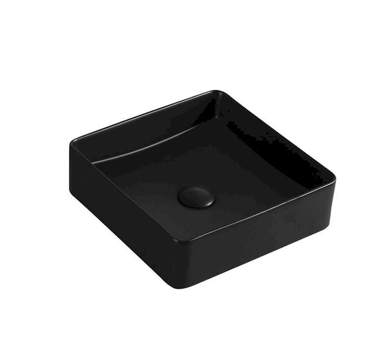 Aulic Macleod Matte Black Above Counter Basin - Burdens Plumbing