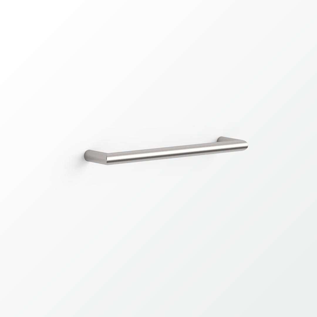Avenir Solo Heated Towel Rail 45Cm Brushed Stainless - Burdens Plumbing