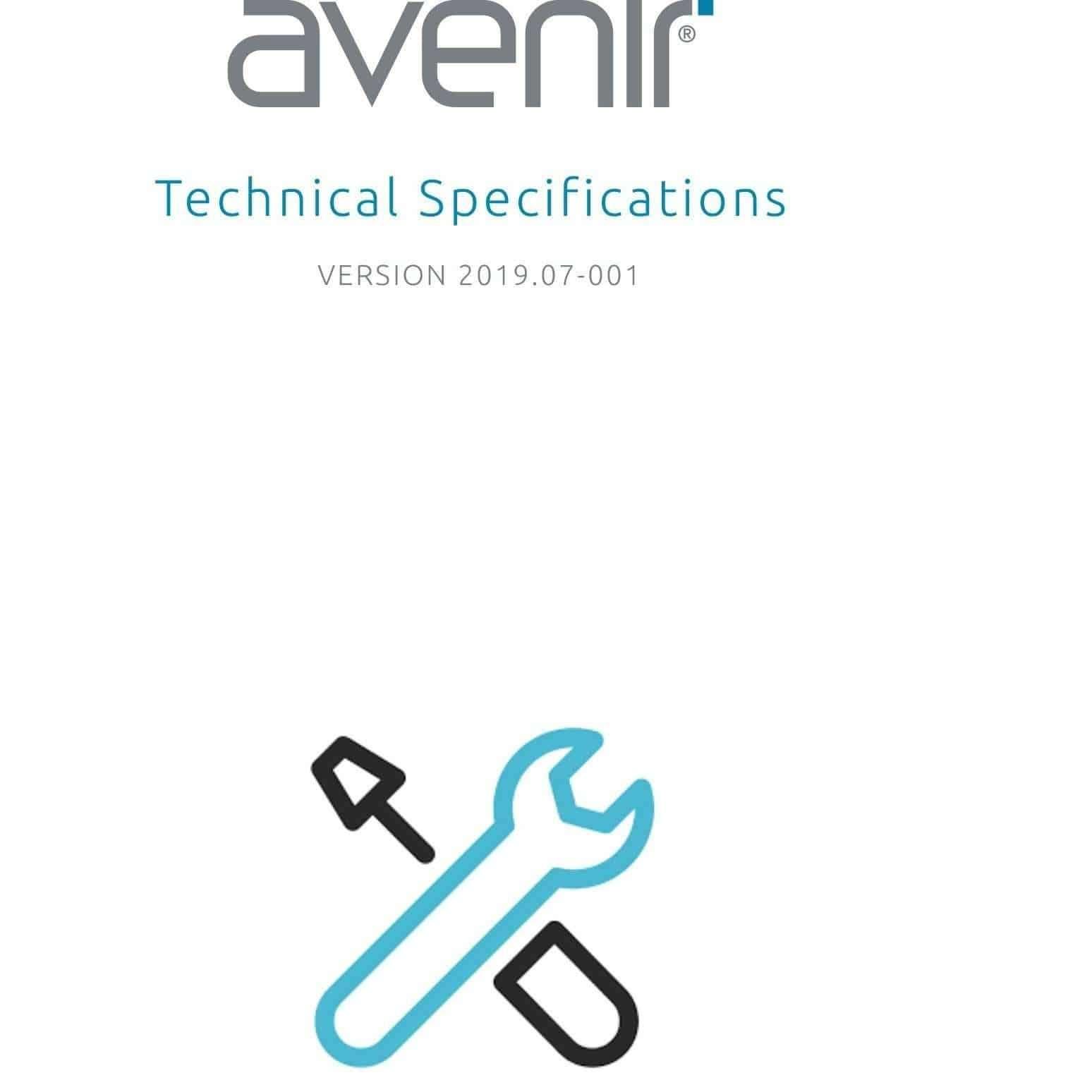 Avenir Solo Heated Towel Rail 45Cm Brushed Stainless - Burdens Plumbing