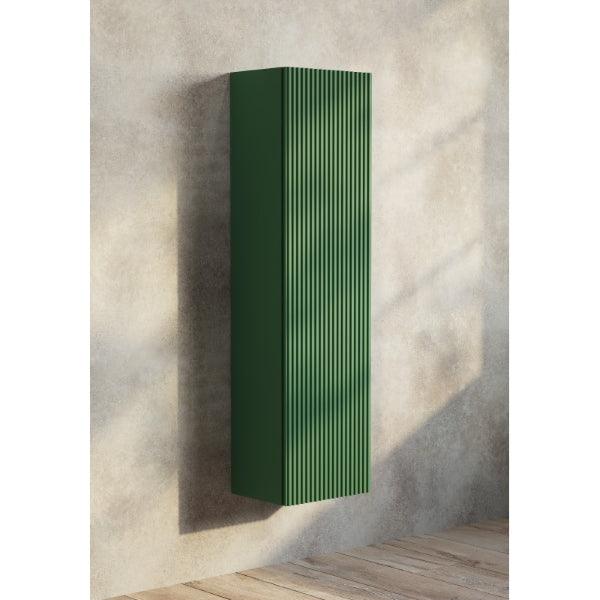Bel Bagno Rimini Side Cabinet 1200mm Tallboy Rain Forest Green - Burdens Plumbing