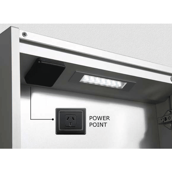 Belbagno Led 900mm Mirror Cabinet 900 X 112 X 700 Spc-2-900-II - Burdens Plumbing