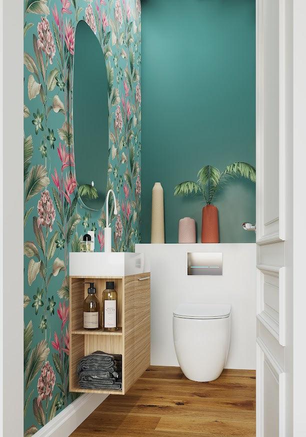 Belbagno Maria Wall Hung Vanity 600X256X520mm - Burdens Plumbing