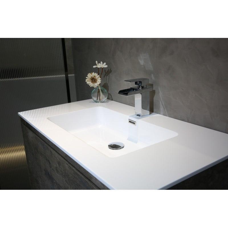 Belbagno Prado Mable Oak 750mm Wall Hung Vanity 750 X 480 X 450 - Burdens Plumbing
