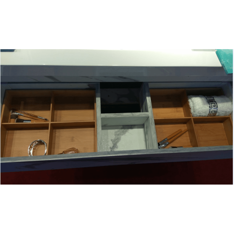 Belbagno Zero 1000mm Wall Hung Vanity Callacatta White Oak Zer-10 - Burdens Plumbing