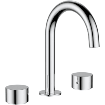 Bella Vista Capri Simply Round Spindles And Spout Basin Chrome - Burdens Plumbing