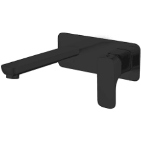 Bella Vista Chaser Mixer And Spout Combo Black - Burdens Plumbing