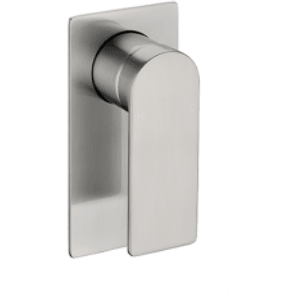 Bella Vista Cresta Shower Flick Mixer Brushed Nickel - Burdens Plumbing