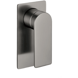 Bella Vista Cresta Shower Flick Mixer Gun Metal - Burdens Plumbing