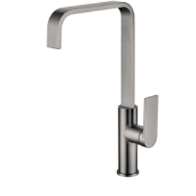 Bella Vista Cresta Sink Mixer Gun Metal - Burdens Plumbing