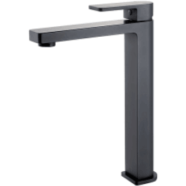 Bella Vista Ikon Flores Basin Mixer Tall Matte Black - Burdens Plumbing
