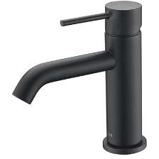 Bella Vista Ikon Hali Basin Mixer Matt Black - Burdens Plumbing