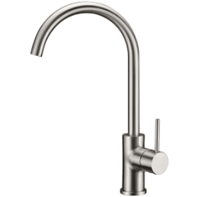 Bella Vista Ikon Hali Sink Mixer Brushed Nickel - Burdens Plumbing