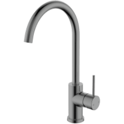 Bella Vista Ikon Hali Sink Mixer Gun Metal - Burdens Plumbing