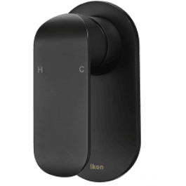 Bella Vista Kara Wall Mixer Matte Black - Burdens Plumbing