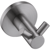 Bella Vista Mica Double Robe Hook Brushed Nickel - Burdens Plumbing