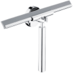 Bella Vista Mica Glass Squeegee Chrome - Burdens Plumbing