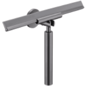 Bella Vista Mica Glass Squeegee Gun Metal - Burdens Plumbing