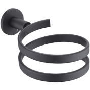 Bella Vista Mica Hairdryer Holder Black - Burdens Plumbing