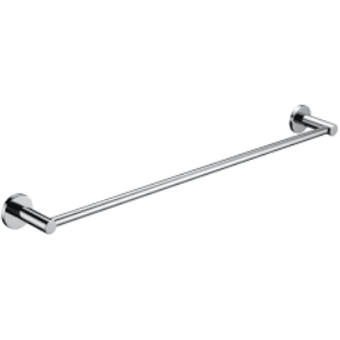 Bella Vista Mica Single Towel Bar 800mm Chrome - Burdens Plumbing