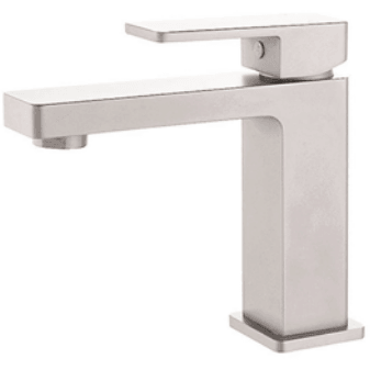 Bella Vista Milos Basin Mixer Brushed Nickel - Burdens Plumbing