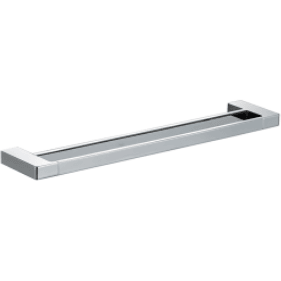 Bella Vista Milos Double Towel Rail 800mm Chrome - Burdens Plumbing