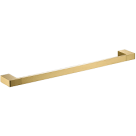 Bella Vista Milos Single Towel Rail Brushed Gold 400mm - Burdens Plumbing