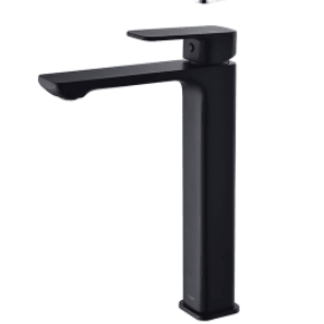 Bella Vista Seto H-Rise Basin Mixer Matte Black - Burdens Plumbing