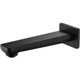 Bella Vista Seto Wall Outlet Matte Black - Burdens Plumbing