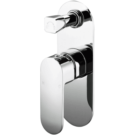 Bella Vista Supra Shower Mixer With Diverter Chrome - Burdens Plumbing