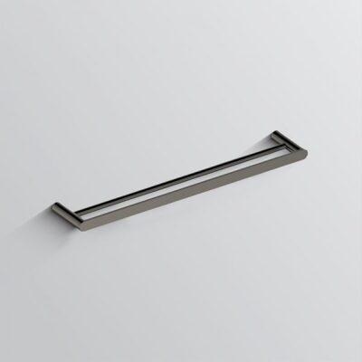 Bestlink Lonsdale Double Towel Rail 600mm Matte Black - Burdens Plumbing