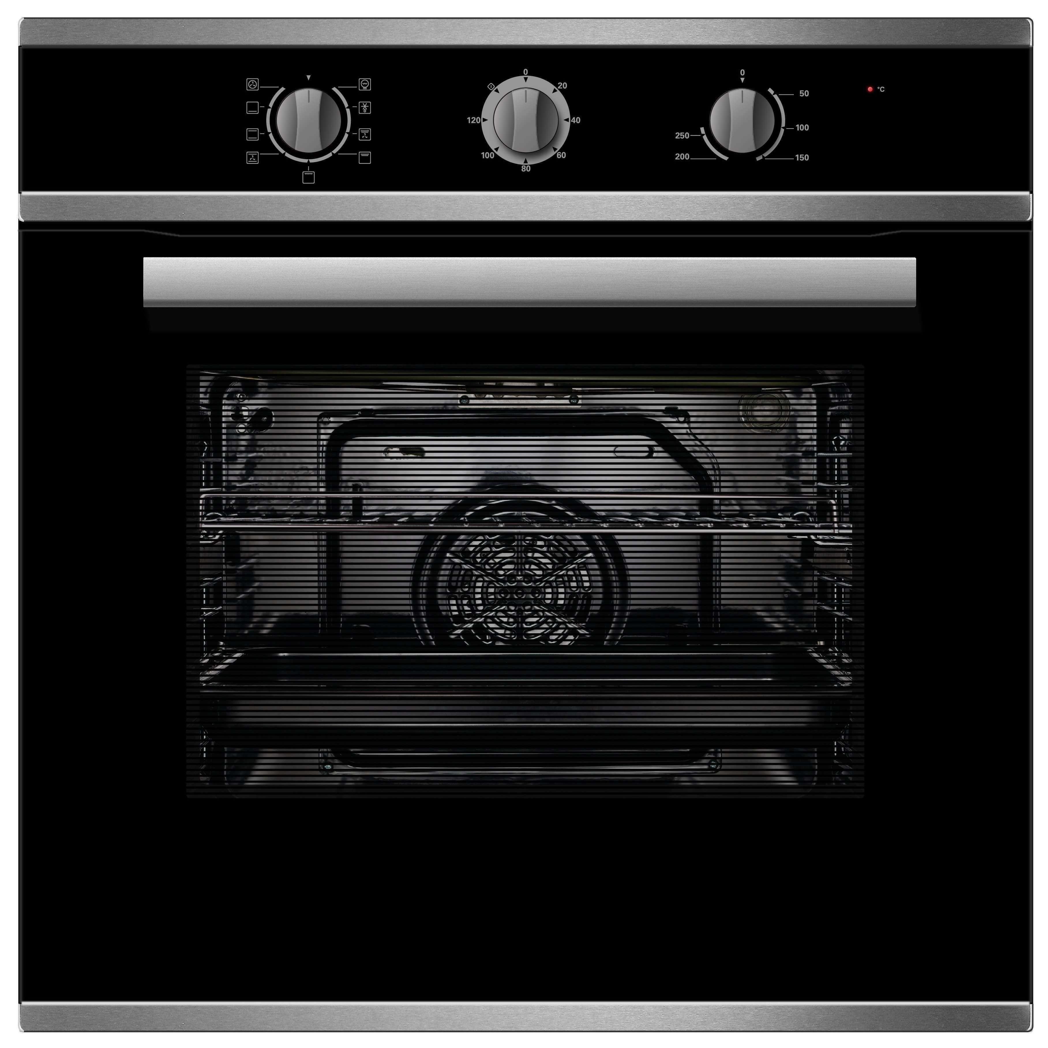 Bestlink Midea 60Cm Fan Forced Oven 5 Function 65Dme40106-Bk - Burdens Plumbing