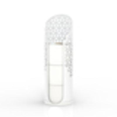 Better Rollo Hexacube Toilet Tissue Reserve Matte White 53650 - Burdens Plumbing